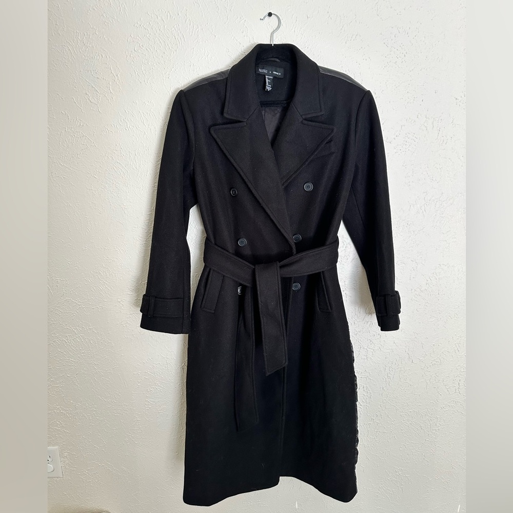 H&M BLACK LONG COAT